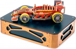 houten 3D-puzzel racebolide limited edition WOODEN CITY