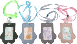 Naambordje voor om de nek Pootafdruk