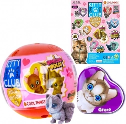 Kapsel Kitty Club Gold Edition – Sammel-Mini-Überraschungsfigur
