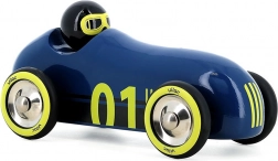 Vilac houten auto Old Sport Compet donkerblauw