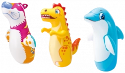 Inflatable Punching Animal 97 × 61 cm, 3 types
