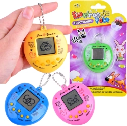 Elektronische tamagotchi – pocket virtueel huisdier voor aan je sleutels