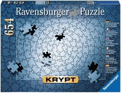 RAVENSBURGER puzzle KRYPT silver – 654 pieces