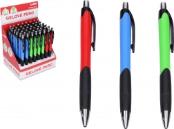 Gelpen 0,7 mm, blauwe inkt – set van 48 stuks