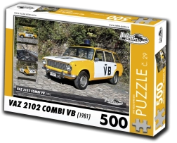 Puzzle Retro-voitures VAZ 2102 Combi VB 500 pièces