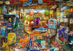 Flea Market in the Garage Puzzle 500 Pieces