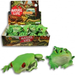 Rubber frog 10 cm
