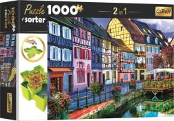 Puzzel met sorteervakken 2-in-1 Colmar, Frankrijk 1000 stukjes