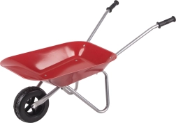 Classic World metalen kinderkruiwagen voor tuin en zandbak