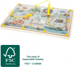 Labyrinthe magnétique Safari small foot