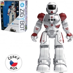 Interactieve robot Viktor 27 cm, 21 functies, rood