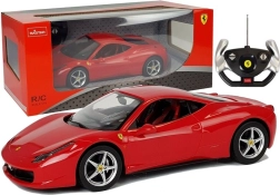 R/C Auto Ferrari 458 Italia Rastar 1:14 rood