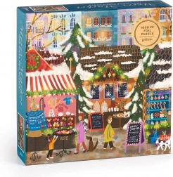Foil Puzzle Christmas Markets 1000 Pieces GALISON Joy Laforme