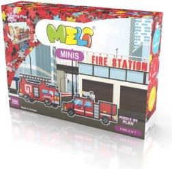 Konstruktionsset Meli Minis Fire 2-in-1 – 500 Teile