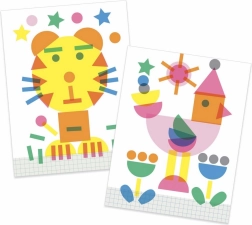 DJECO Creatieve set met stempels Dieren