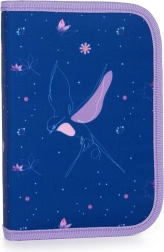 Schooletui OXY GO Bloemen, 1 laag, 2 flapjes