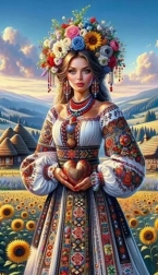 Diamond painting – meisje met zonnebloemen 30 × 40 cm