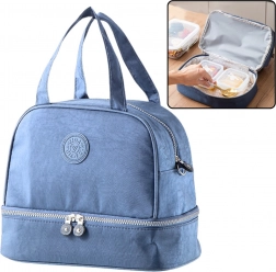 Isolerende thermotas voor lunch blauw