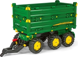 Rolly toys kiepaanhanger john deere met 3 assen