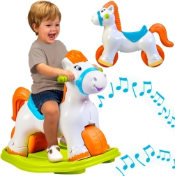 Interactive rocking unicorn 2-in-1 ride-on from FEBER