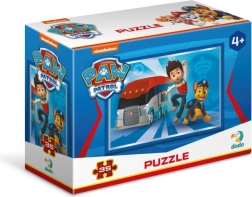 Puzzel Paw Patrol Ryder en Chase 35 stukjes