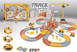 Piste ferroviaire avec 2 ponts, 273 pièces (1 petite voiture)