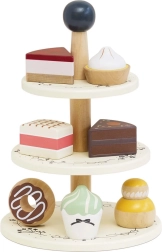 Le Toy Van driedelige houten taartenstandaard
