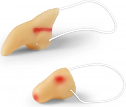 Heksenneus met elastiek – 2 varianten