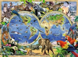 Ravensburger Puzzle World of Wild Animals XXL 100 Pieces
