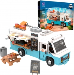 PANTASY Retro Food Truck Building Set – 2196 pieces
