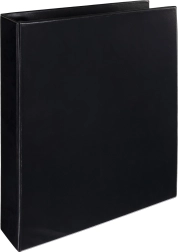 Katalogusmap A4 met D-ringen zwart Classic
