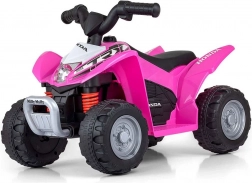 Elektrische kinderquad HONDA ATV roze – gelicentieerde loopfiets MILLY MALLY
