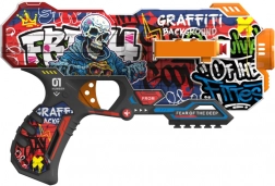 handmatig pistool fast pioneer met 12 schuimkogels