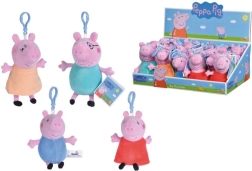 Peppa Pig – porte-clés en peluche pour sac à dos (4 variantes)
