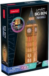 3D-puzzel met LED nachteditie: Big Ben