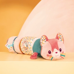 Grand rouleau à hochet Chat Jeanne