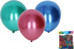 Opblaasbare chromen ballon 25 cm