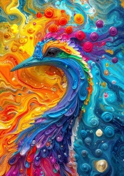 Enjoy Marble Feather Puzzle 1000 Pieces