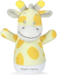 Nachtlampje – pluche giraffe knuffellamp 15 cm
