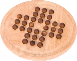 Houten spel SOLITAIRE van GOKI