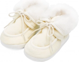 New Baby winter-babyslofjes beige 3–6 maanden