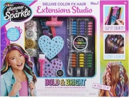 CRA-Z-ART Haarstudio – creatieve set voor kleurrijke lokken en glitters