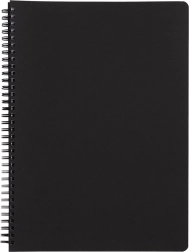 Ringblok A5 PP Classic zwart