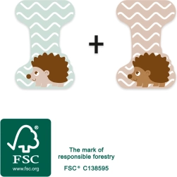 Small foot houten letter I