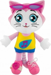 Muzikale pluchen kat CHICCO Milady 30 cm