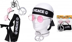 Set de carnaval hippie accessoires