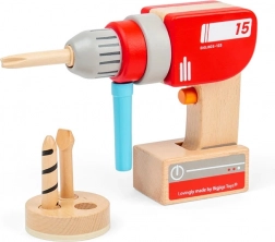 Houten boormachine BIGJIGS TOYS
