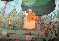 Puzzel CLEMENTONI Netflix Deze wereld krijgt mij niet klein (Zerocalcare II) 1000 stukjes