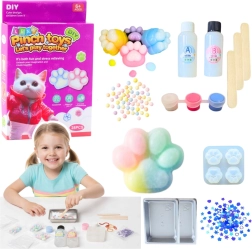 Creatieve doe-het-zelf set voor het maken van squishies – kattenpoot