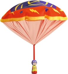 Parachutiste à lancer DJECO Flying Hero – Super Powers